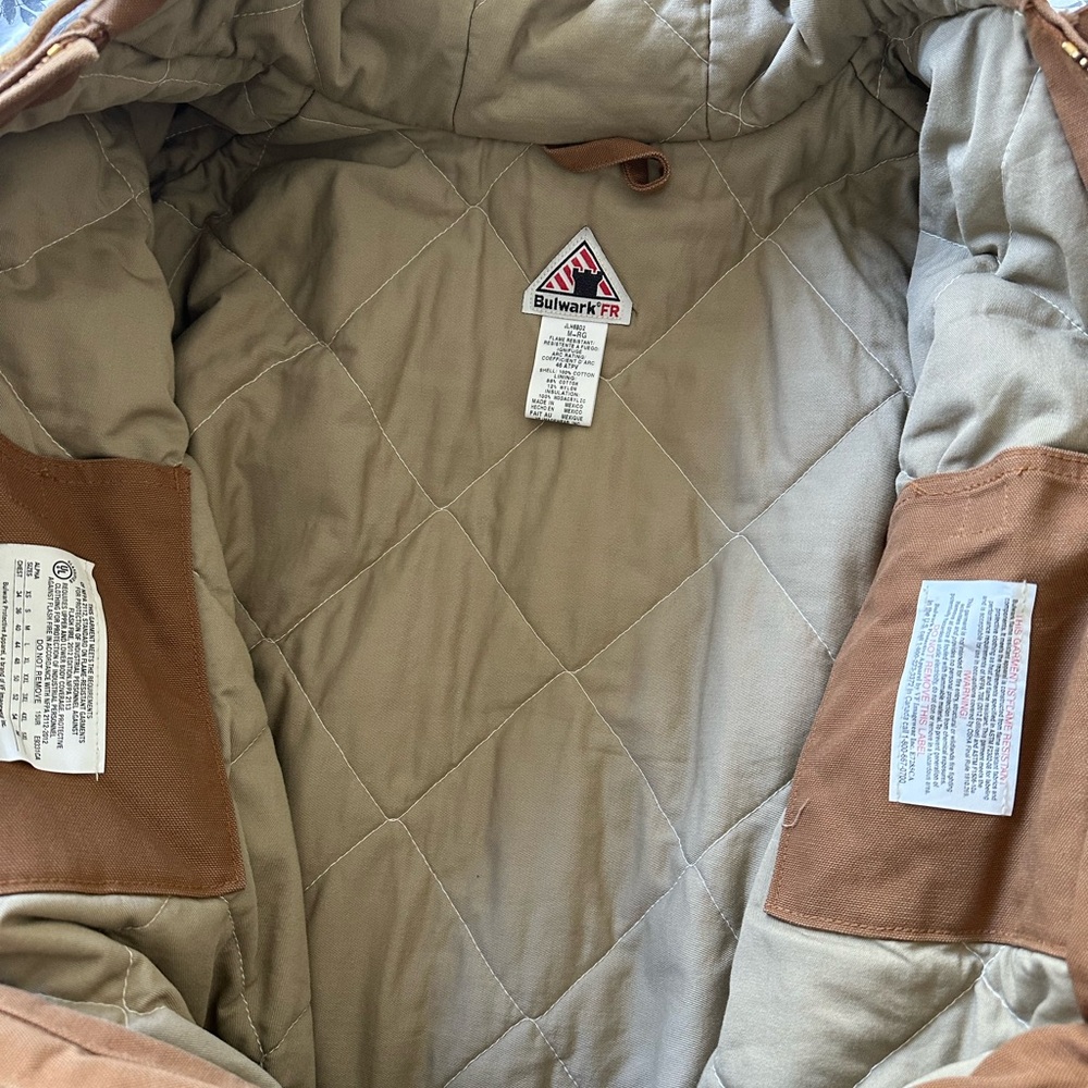 Men's Brown Performance Jacket - Picture 5 of 5